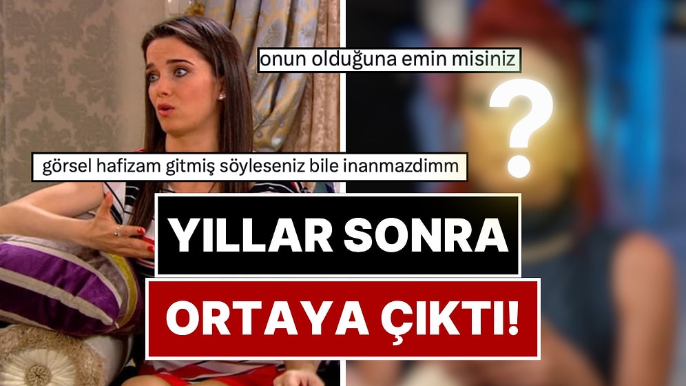 Çocuklar Duymasın’ın Duygu’su Hayal Garip Yıllar Sonra Ortaya Çıkan Son Hali Gündem Oldu