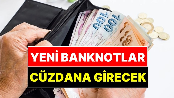 Yeni Banknotlar Tedavüle Girdi: Sadece Tek Bir Şey Değişti