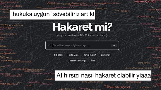 “Bu Söz Hakaret Mi?” Diye Merak Edenler İçin Yapılmış Bir Site: Yargıtay Kararlarını Derliyor