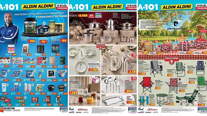 A101'e Elektrikli Sefer Tası Geliyor! 17 Eylül 2026 A101 Aldın Aldın Kataloğu