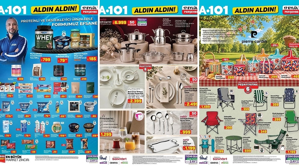 A101'e Elektrikli Sefer Tası Geliyor! 17 Eylül 2026 A101 Aldın Aldın Kataloğu