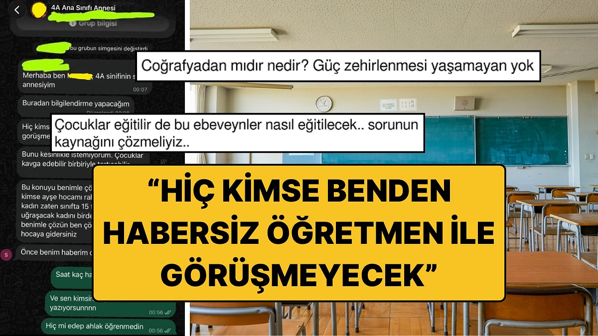 Sınıf Annesinin WhatsApp Mesajı Olay Oldu: Gece Yarısı Veli Kavgası