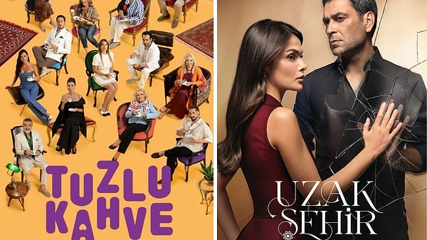 Yeni sezonun dikkat çeken dizilerinden Tuzlu Kahve ile reyting rekortmeni Uzak Şehir arasındaki ilginç bağlantı sosyal medyada gündem oldu.