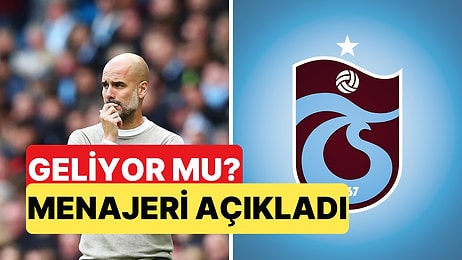 Adı Trabzonspor'la Anılan Pep Guardiola'nın Menajeri Son Durumu Açıkladı