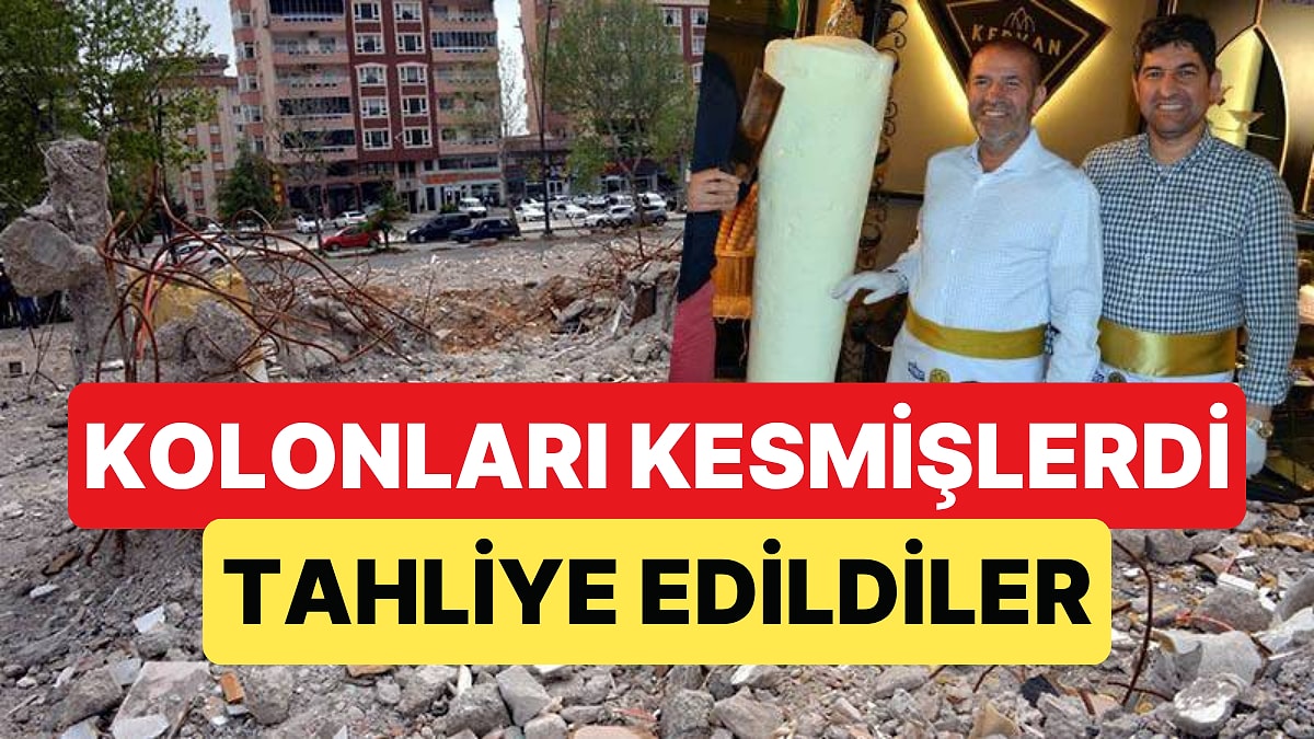 Ezgi Apartmanı Davasında Karar: Kolonları Kesen ve 876 Yıl İstenen Pastane Sahiplerine Tahliye