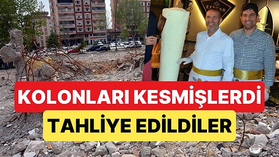 Ezgi Apartmanı Davasında Karar: Kolonları Kesen ve 876 Yıl İstenen Pastane Sahiplerine Tahliye