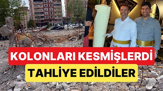 Ezgi Apartmanı Davasında Karar: Kolonları Kesen ve 876 Yıl İstenen Pastane Sahiplerine Tahliye