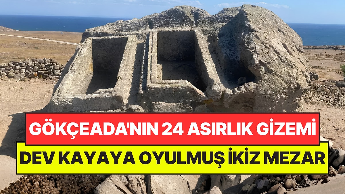 Dev Kayaya Oyulmuş 2 Bin 400 Yıllık İkiz Mezar: Bizanslılar Kapağını Çaldı Ama Yıkamadı