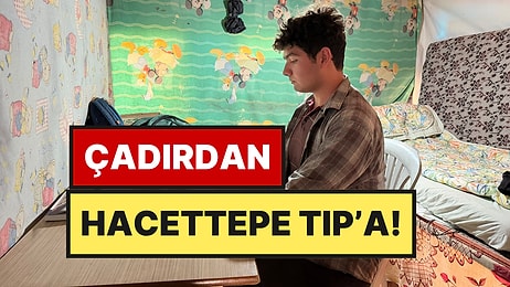 Çadırda Büyüyen Genç Hacettepe Tıp'ı Kazandı