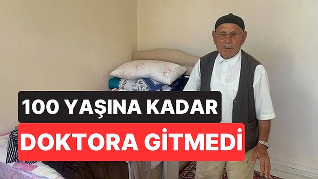100 Yaşına Kadar Doktora Gitmedi: Uzun Yaşamının Sırrını Açıkladı