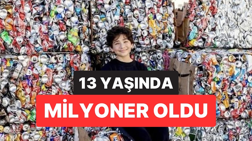 13 Yaşındaki Çocuk, 1,5 Milyon Kutu Toplayarak Milyoner Oldu