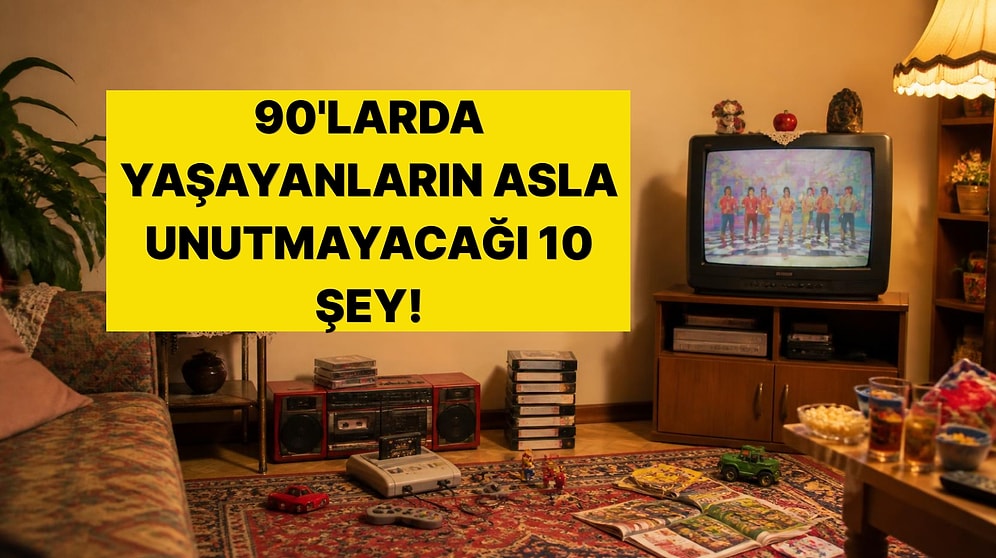 Sadece 90'lılarda Doğanların Tam Puan Alabileceği Genel Kültür Testi!