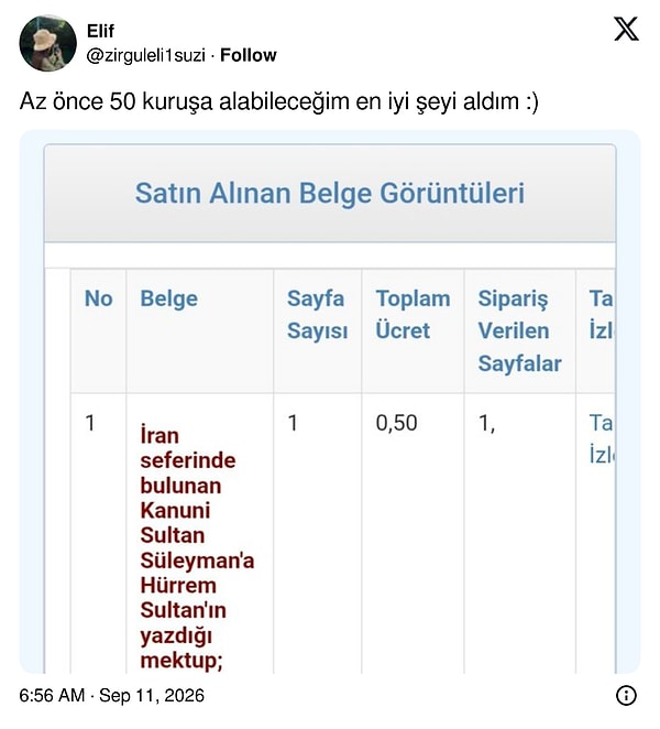 Her şey bu tweet ile başladı.
