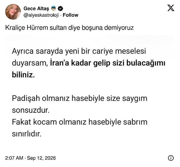 Mektuptan alıntı paylaşanlar da vardı, bu durum karşısında dumur olan da...