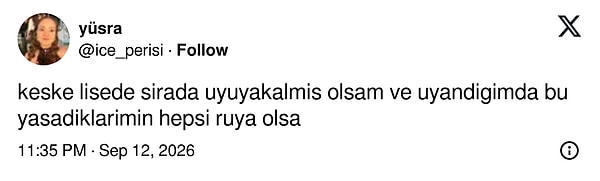 Yine de yarın okulun açılacak olması gerçeği biraz rahatsız etti.