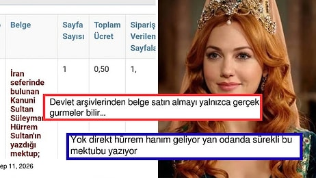 50 Kuruşa Hürrem Sultan'ın Mektubunu Satın Alan Kullanıcı Sosyal Medyada Goygoy Malzemesi Oldu