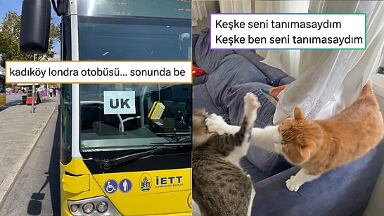 Bomboş Geçen 3 Ayı Uğurlayanlardan Kadıköy-Londra Otobüsüne Son 24 Saatin Viral Tweetleri