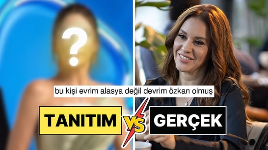 Evrim Alasya'nın Kızılcık Şerbeti'ndeki Gerçek Haliyle Tanıtımdaki Görüntüsü Arasındaki Fark Olay Oldu!