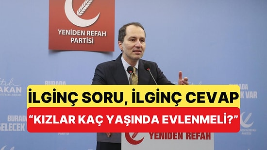 Fatih Erbakan'a Şule Aydın Kız Çocuklarının Evlenme Yaşını Sordu, Erbakan'dan İlginç Bir Yanıt Geldi