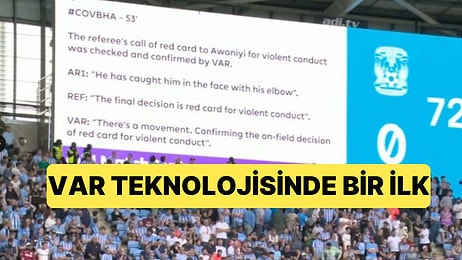 Coventry-Brighton Maçında Bir İlk Yaşandı: VAR Konuşmaları Stadyum Ekranına Yansıdı