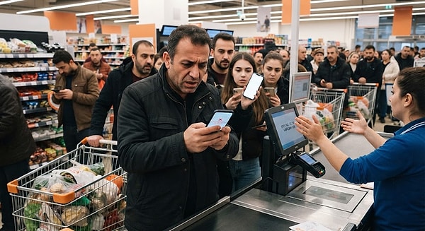 Market alışverişi birkaç saat içinde bambaşka bir probleme dönüşürdü.