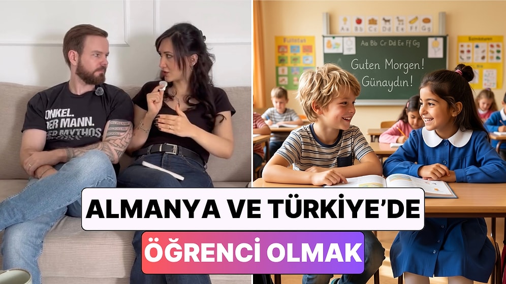 50 Kişilik Sınıflar 3 Kişilik Sıralar: Bir Türk Kadın Alman Eşine Okul Yıllarını Sordu