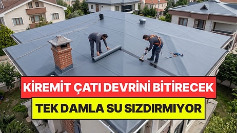 Kiremit ve Çelik Çatı Devrini Bitirecek: 60 Yıl Boyunca Tek Damla Su Sızdırmadan Dayanıyor