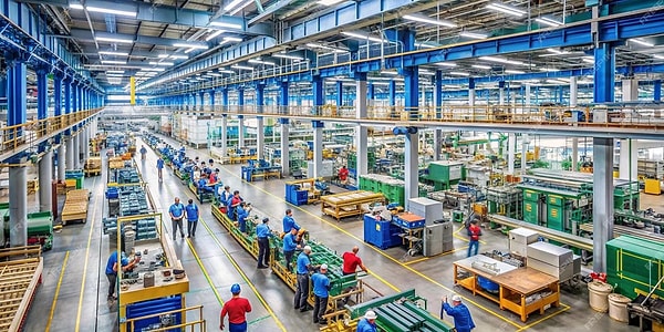 Fabrikalarda ise durum tamamen değişiyor.