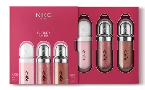 Kiko Milano Glossy Lip makyaj seti 2.557,60 TL yerine net 1.598,00 TL!
