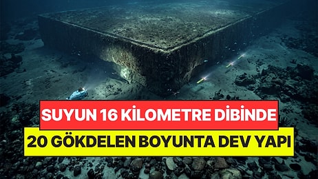 Denizin Dibinde 20 Gökdeleni İçine Sığdırabilecek Dev Yapı Bulundu: "Açıklanamıyor"