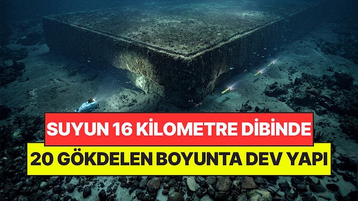 Denizin Dibinde 20 Gökdeleni İçine Sığdırabilecek Dev Yapı Bulundu: "Açıklanamıyor"