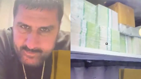 Vanlı Kara Haydar'ın balya balya dövizle görüntüleri ortaya çıktı.