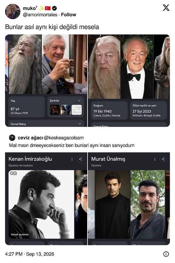 Çocukluğumuzun kaosu: Ian McKellen - Michael Gambon