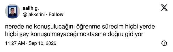Bazen susmak en temiz yöntem.