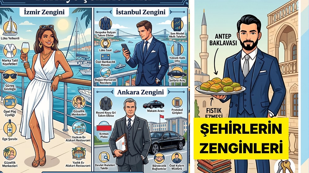 Türkiye Şehirler Kiti: Hangi Şehrin Zengini Nasıl Yaşıyor?