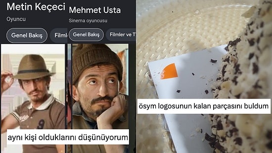 Karıştırılan Ünlülerden ÖSYM'nin Kayıp Parçasına Son 24 Saatin Viral Tweetleri