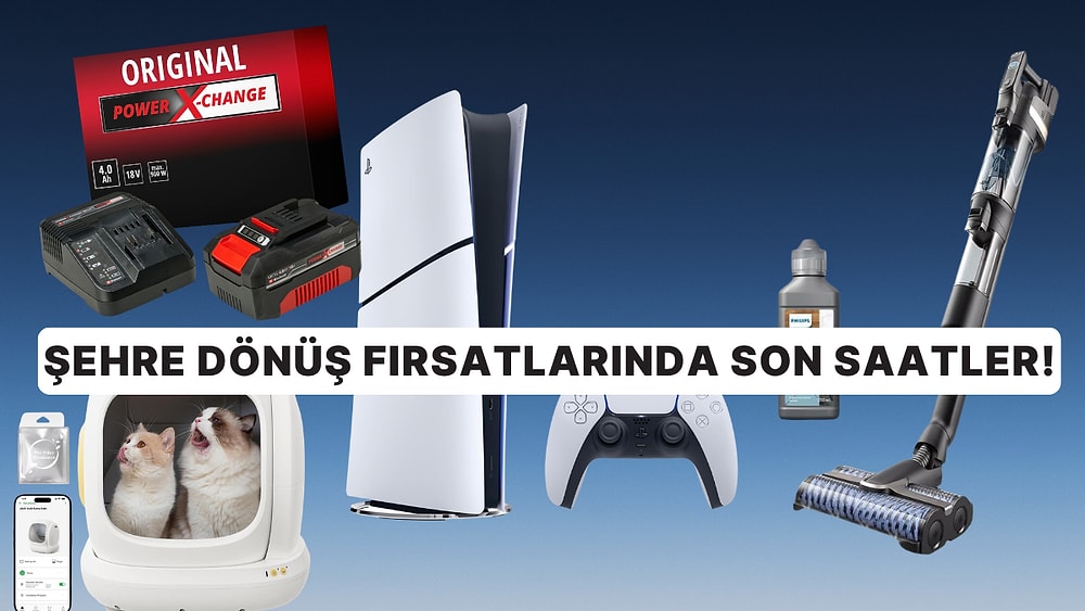 Amazon Şehre Dönüş Fırsatlarında Öne Çıkan İndirimler