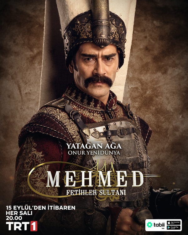 Yenidünya, Mehmed: Fetihler Sultanı'nda Yatağan Ağa karakteriyle 84. bölümden itibaren ekranda olacak.