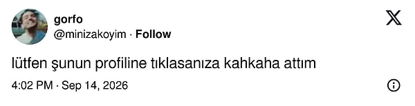 Ancak bu paylaşım kendisinin tek şikayeti değildi.