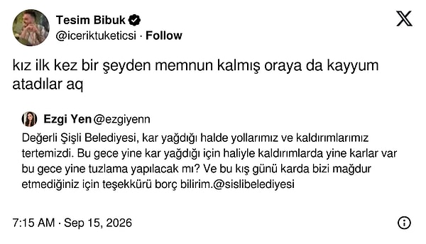Biraz siyaset...