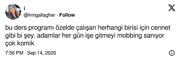 Her gün işe gidilmesinin mobbing olup olmadığı sorgulandı.