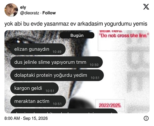 Duş jeli ne alaka?