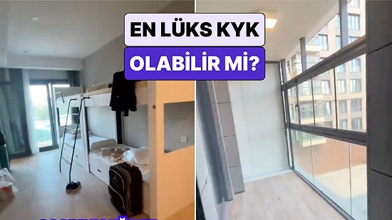 Türkiye'nin En Lüks KYK Yurdu Mu? Bir Öğrenci Kaldığı KYK Erkek Öğrenci Yurdu Odasını Gezdirdi