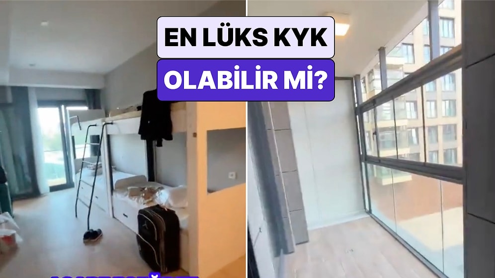 Türkiye'nin En Lüks KYK Yurdu Mu? Bir Öğrenci Kaldığı KYK Erkek Öğrenci Yurdu Odasını Gezdirdi