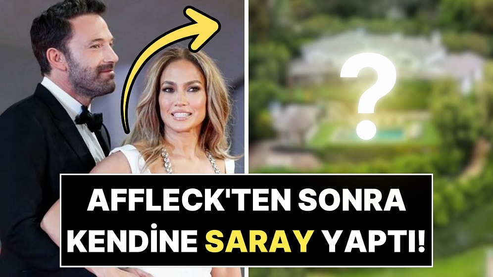 Jennifer Lopez, Ben Affleck'ten Sonra Aldığı 18 Milyon Dolarlık Evinin Kapılarını İlk Kez Açtı!