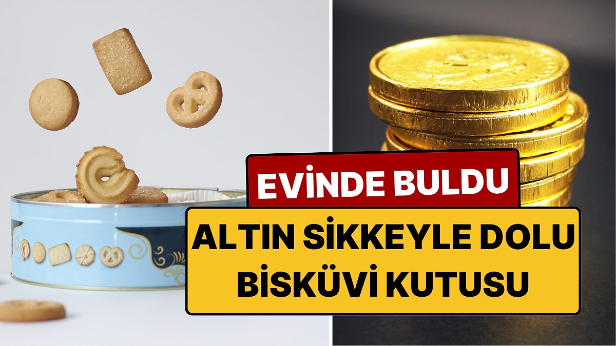Eşi 50 Yıl Kimseye Söylememişti: Bisküvi Kutusundan 62 Altın Sikke Çıktı