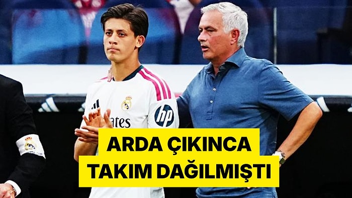 Mourinho'dan Arda Güler'i Oyundan Aldığı Eleştirilerine Yanıt "Kimse Vazgeçilmez Değil"