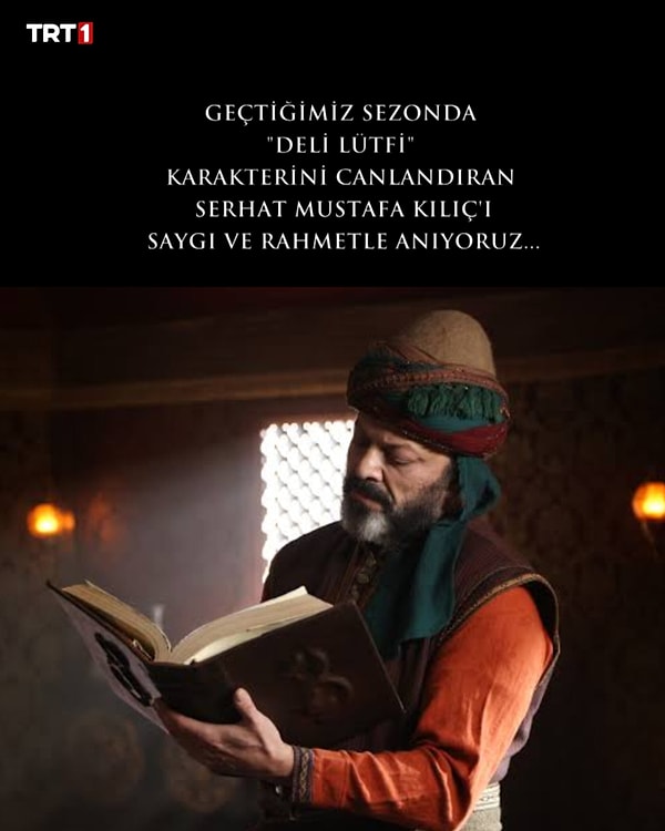 Mehmed: Fetihler Sultanı'nın yeni sezonunun ilk bölümünde Serhat Kılıç unutulmadı.