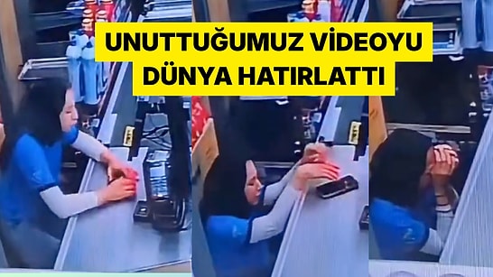 Zincir Markette Yorgunluktan Tükenen Türk Kasiyerin Görüntüsü Dünyada Viral Oldu
