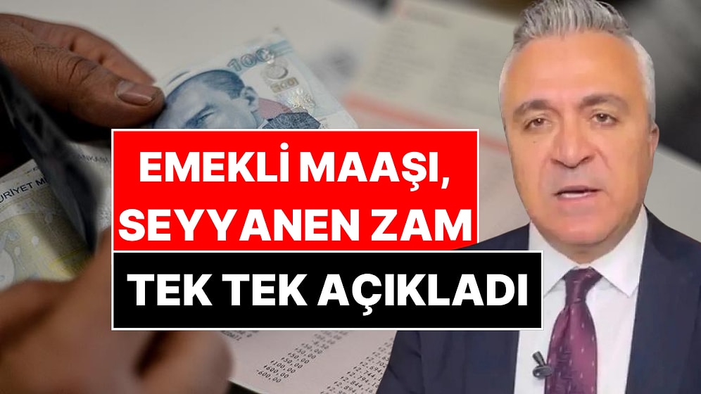 SGK Uzmanı Özgür Erdursun Emekliye Seyyanen Zam İçin Tarih Verdi